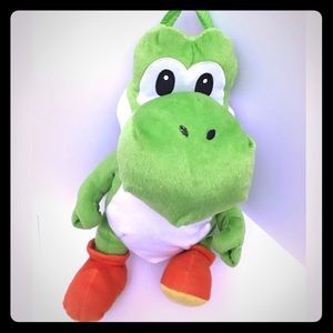 Mario Kart Yoshi  plush backpack